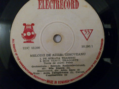 Disc vinil vinyl pick-up Mic Electrecord 1973 MELODII DE AUREL GIROVEANU Pe Strada Toamnei Alex Imre Sile Dinicu EPC 10290 rar vechi colectie MAX foto