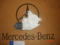 Mercedes ML motoras geam portiera dreapta fata W164, A2518200208 foto