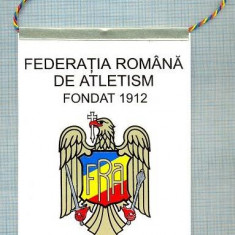 34 New Fanion - FEDERATIA ROMANA DE ATLETISM -FONDAT 1912 -starea care se vede