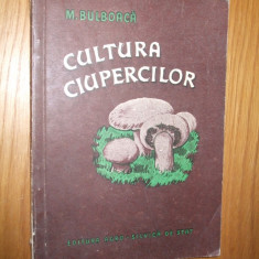 CULTURA CIUPERCILOR - M. Bulboaca (autograf) - 1956, 157 p.; tiraj 1600 ex.