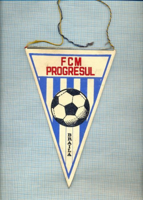 30 New Fanion - FCM PROGRESUL BRAILA - fotbal -starea care se vede foto