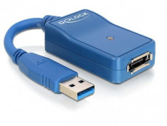 Adaptor USB 3.0 la eSATA - 61754 foto