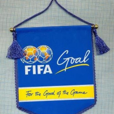 85 New Fanion - FIFA -GOAL -FOR THE GOOD OF THE GAME -starea care se vede