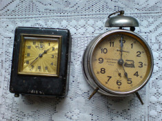 Ceasuri vechi, defecte: Caile Ferate Romane si Buson Bucuresti( cu monede) foto