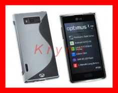 GC176c - Husa gel TPU LG Optimus L7 P700 S line + FOLIE! - TR 4 LEI PT AVANS! foto