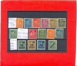 ST-45=DEUTSCHE REICH 1921-1922-1923 Lot timbre ,sarniera