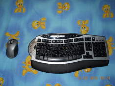 tastatura+mouse Microsoft wireless foto