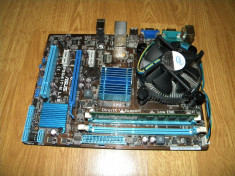 Kit PC: placa de baza socket 775 cu DDR3 + procesor Dual Core 3 GHz + cooler + HDD 160 Gb + 2 Gb RAM + video onboard. foto