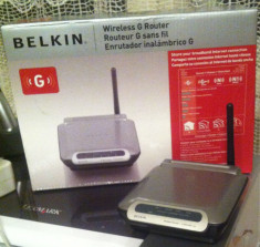 Vand Router Belkin Wireless G foto