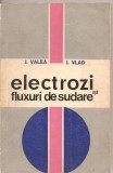 (C2904) ELECTROZI SI FLUXURI DE SUDARE DE I. VALEA SI I. VLAD, EDITURA TEHNICA, BUCURESTI, 1971