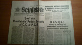 Ziarul scanteia 28 iunie 1977-sedinta comitetului politic executiv al CC al PCR
