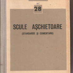 (C2907) SCULE ASCHIETOARE ( STANDARDE SI COMENTARII ), EDITURA TEHNICA, BUCURESTI, 1963, BIBLIOTECA STANDARDIZARII