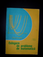 Culegere De Probleme De Matematica Pentru Treapta A Ii-a De L - I. Giurgiu F. Turtoiu foto