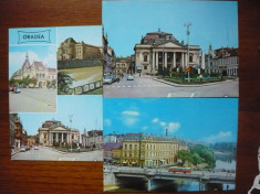 Oradea - Lot 6 carti postale foto