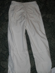pantaloni dama trening albi EXIT -1,76 cm foto