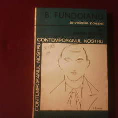 B. Fundoianu Privelistile poeziei de Marin Bucur editie princeps