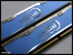 Kit memorie Crucial Anniversary 2x1GB DDR2 667 CL3 Editie Limitata foto