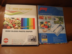 HARTIE FOTO HIGHT GLOSS PHOTO PAPER A 4 foto