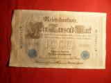 Bancnota 1000 Marci 1910 Germania , cal.F.Buna