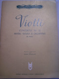 VIOTTI - CONCERTUL NR.22 PENTRU VIOLINA SI ORCHESTRA. Partituri muzicale