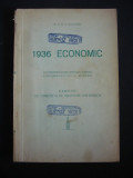 N. G. V. GOLOGAN - 1936 ECONOMIC (1937, cu autograful si dedicatia autorului)