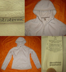 BLUZA TERMICA QUECHUA - DECATHLON STRATERMIC- WINDSTOPPER - munte, treking, hiking, outdoor, tura foto