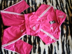 Vand Trening Adidas NOU cu STRASURI de Dama Femeie Fata Roz Aprins Fuchsia Ciclam marime L , MODEL DEOSEBIT foto