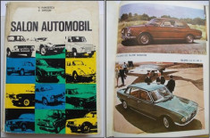 Salon AUTOMOBIL, V. Parizescu si V. Simtion, 1973, anuar automobilistic - foto