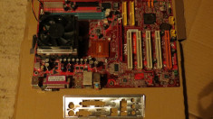 CS283 Kit bundle placa de baza cu procesor si cooler MSI MS-7032 K8T Neo-V cu AMD Sempron 3000+ foto
