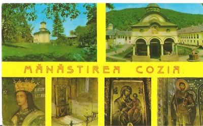 CPI (B1970) MANASTIREA COZIA, MONUMENT ISTORIC SEC. XIV, BOLNITA, MONUMENT ISTORIC SEC. XVI PICTURI SI MORMANTUL LUI MIRCEA foto