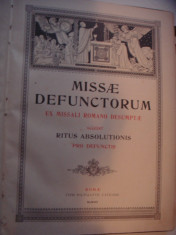 Missae Defunctorum1919 !!! Catholic Requiem Mass foto