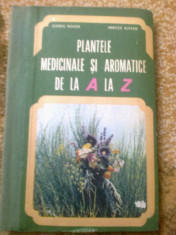 PLANTE MEDICINALE SI AROMATICE DE LA A LA Z bujor alexan carte recoop 1982 RSR foto