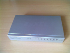 Switch ZyXEL ES-108A 8 porturi Fast Ethernet foto