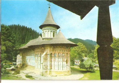 CPI (B2000) BISERICA VORONET, EDITURA MERIDIANE, SCRISA SI NECIRCULATA, 5774 foto