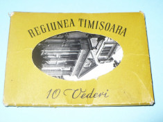 REGIUNEA TIMISOARA - LOT DE 10 CARTI POSTALE 1960 foto