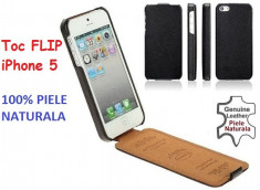 HUSA TOC FLIP FASHION SLIM iPHONE 5/5S--LIVRARE GRATUITA foto