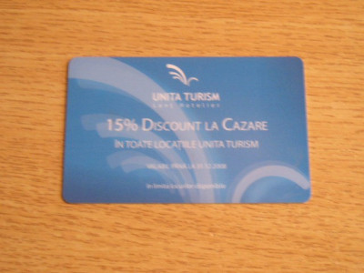 CARD COMERCIAL - PIESA DE COLECTIE foto