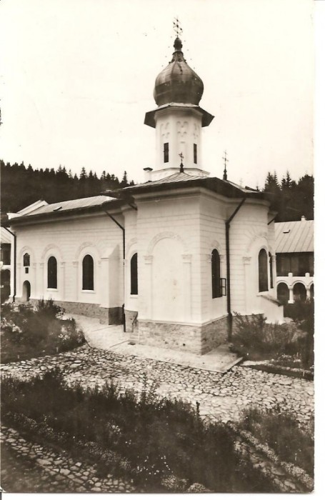 CPI (B2037) BISERICA MANASTIRII AGAPIA, EDITURA MERIDIANE, SCRISA SI NECIRCULATA