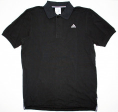 TRICOU ADIDAS POLO NEGRU foto