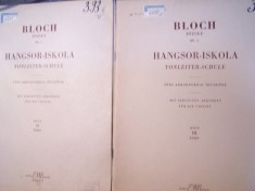 BLOCH JOZSEF - SCALA TONALITATILOR, vol II si III. Partituri muzicale foto