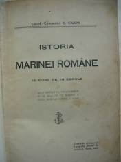Locot.-Comandor C. Ciuchi - Istoria Marinei Romane - 1906 foto