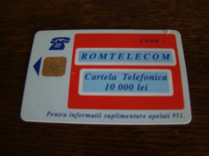 Cartela telefonica Romtelecom &amp;quot;Costinesti&amp;quot; (Rom 14) foto