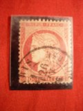 Timbru 80 C 1872 roze Ceres , Franta ,stamp. dant.