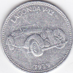 Jeton Auto LAGONDA V-12 1939