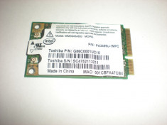 placa de retea wireless laptop toshiba satellite A200 foto