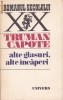 Truman Capote - Alte glasuri, alte incaperi, 1977