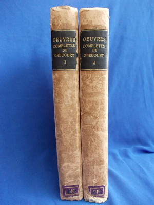 JEAN WILLART DE GRECOURT - OEUVRES COMPLETES : VOLUMELE 3 SI 4 , PARIS , 1796 * foto