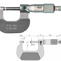 MICROMETRU ANALOGIC 0 - 25 mm