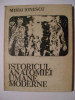 Mihai Ionescu - Istoricul anatomiei umane moderne, 1974