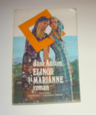 Jane Austen - Elinor si Marianne - 360 pag - 2+1 gratis toate licitatiile - RBK1853 foto